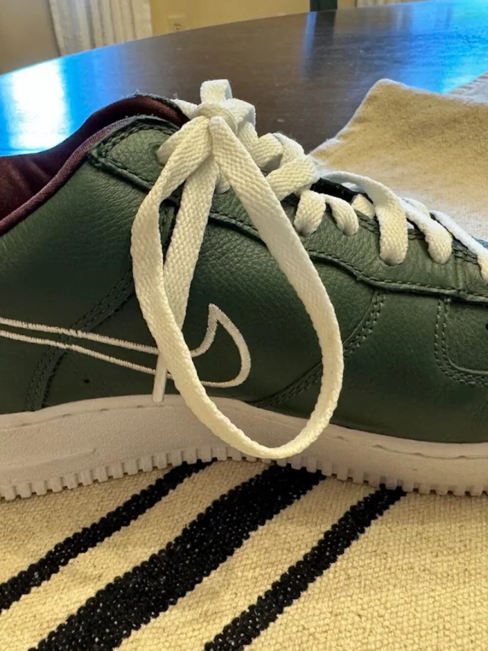 2018 Hong Kong Nike Air Force 1 Low Retro Deep Forest 845053-300 Size 9.5